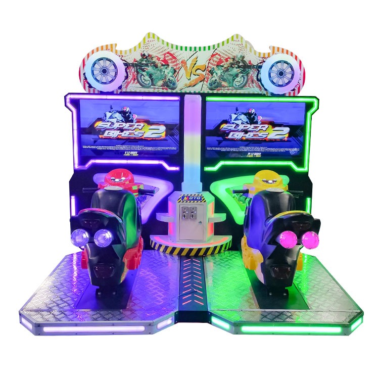 Motorcycle Racing Neon